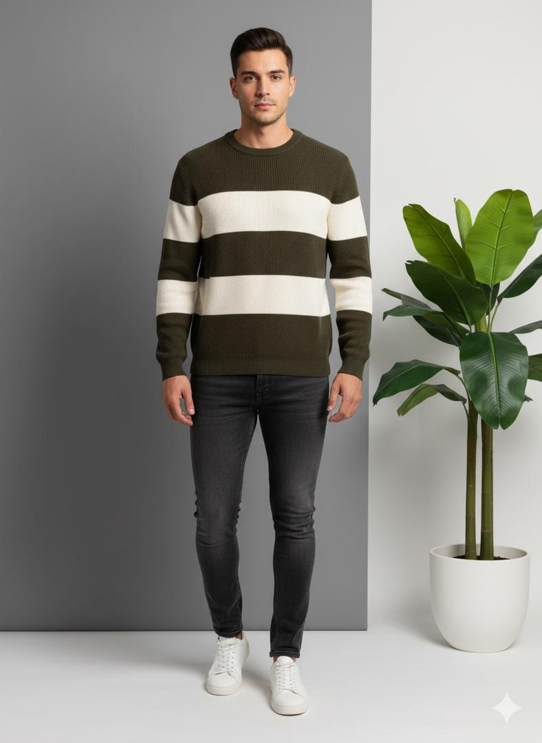 بلوز بافت یقه گرد 3105